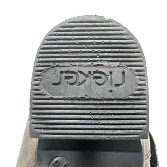 Rieker Sally Brown Leather Dress 56956 Size 13 Gray Ankle boot, witchy boot - Picture 15 of 16